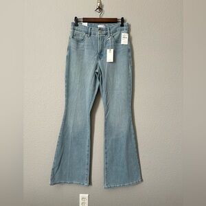 NWT Good American Flare Jeans